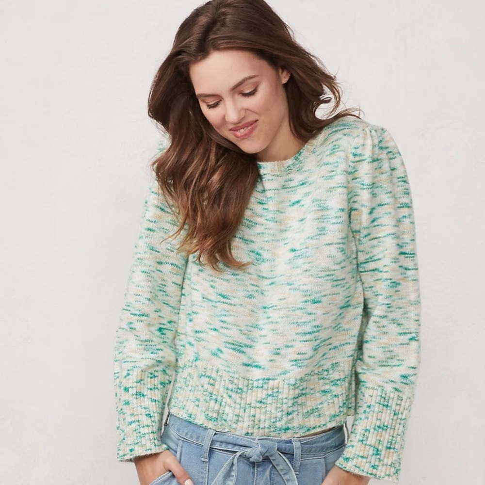 NWT! Women's LC Lauren Conrad Crewneck Sweater